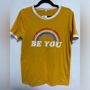 BE YOU 🌈 T-shirt size 2, Large, rainbow